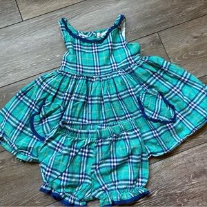 SweetHoney Whimsical Plaid Set